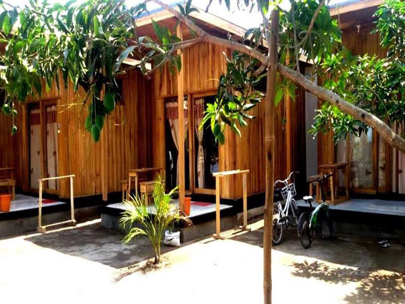 Beach Box Bungalow Gili Trawangan Exterior foto